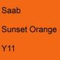 Preview: Saab, Sunset Orange, Y11.